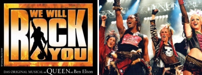 We will rock you im Musical-Theater - Basel