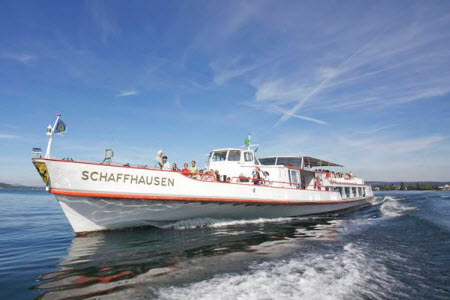 Schiffahrt auf dem Hochrhein - Schaffhausen