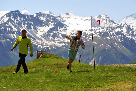Disc Golf in Leukerbad