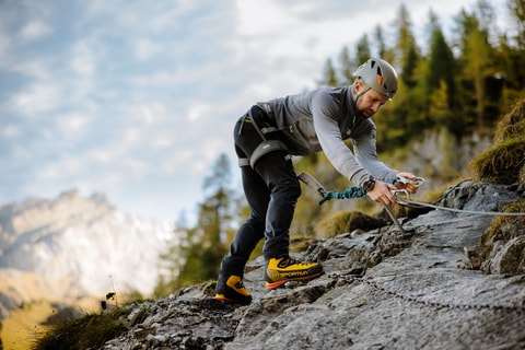 Klettersteig Chäligang zur Engstligenalp
