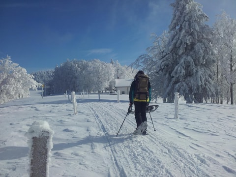 Schneeschuhwanderung Le Grimm