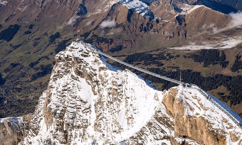 Peak Walk by Tissot auf dem Glacier 3000