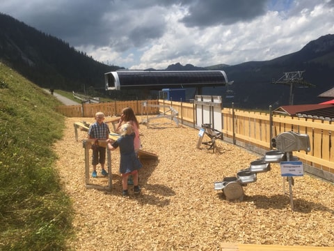Märmelispielplatz bei den Wiriehornbahnen
