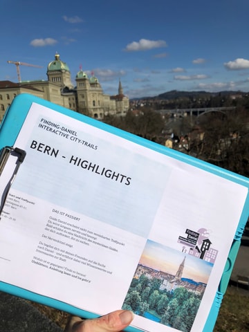 Finding Daniel Citytrail in Bern – Schnitzeljagd & Stad...