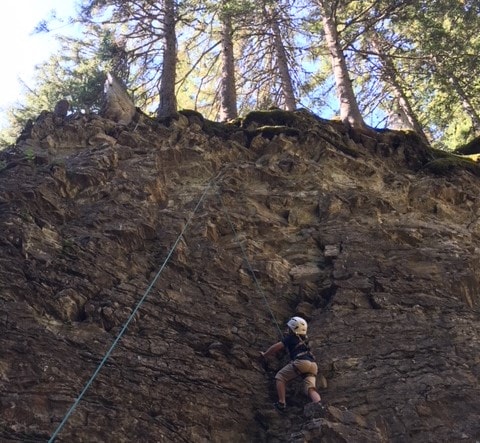 Kinderkletterrouten bei Leukerbad