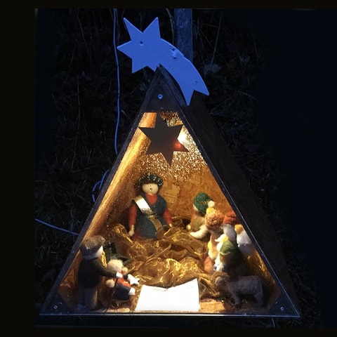 Weihnachtsweg Gänsbrunnen