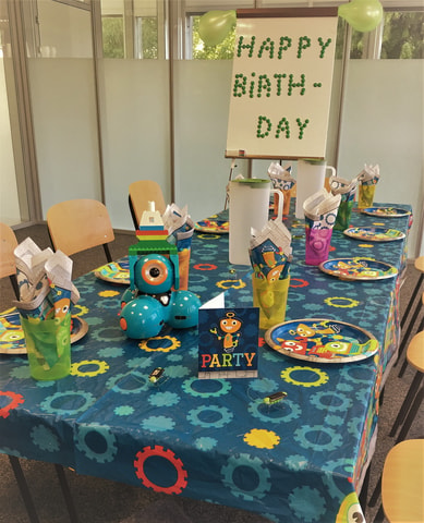 Kindergeburtstag mit Roboter oder Minecraft in Zürich