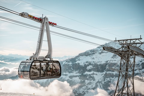 Leukerbad Winter Card
