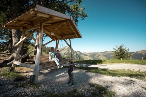 Familienausflug auf die Riggisalp