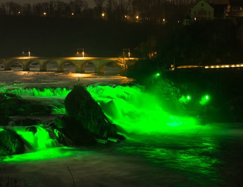 "Global Greening" am Rheinfall