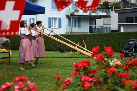 1. August-Feier in Brunnen