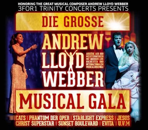Die grosse Andrew Lloyd Webber Musical Gala 2019