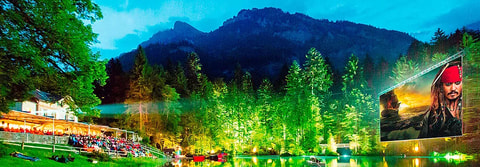 23. Open-Air-Kino Blausee