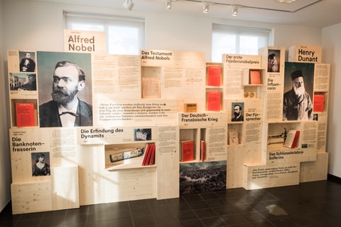 Kabinettausstellung «Der Preis für den Frieden. Alfred …