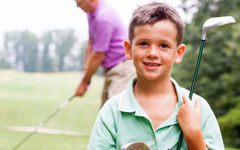 Famigros-Familientag auf dem Golfplatz
