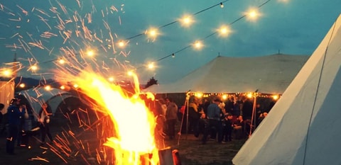 Bonfire Session im Maislabyrinth Wettingen