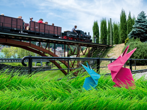 Ostern im Sommer im Swiss Vapeur Parc