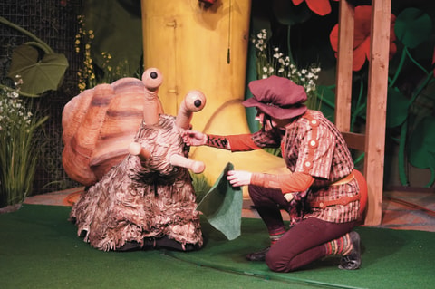 Märchenwelt im Zootheater: Die kleine Schnecke Mampf