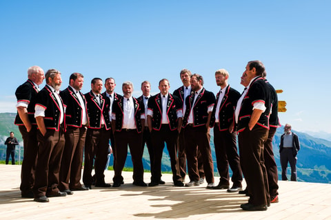 Trachtenfest auf dem Männlichen