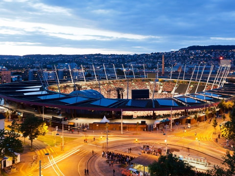 Stadion Letzigrund in Zürich