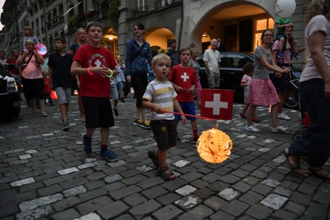 1. August-Feier in Bern