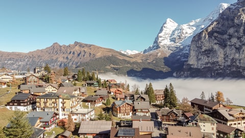 Heimatabend und Höhenfeuer zum 1. August in Mürren