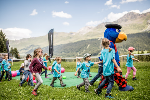 Globi Kindertag in Lenzerheide