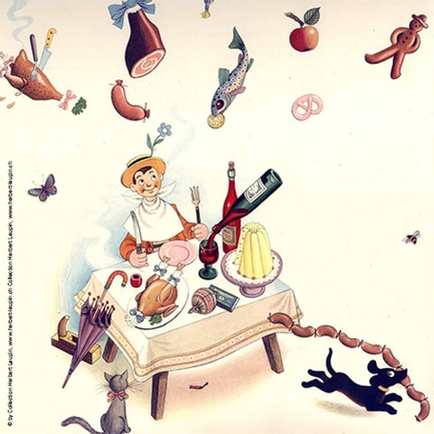 "Tischlein deck dich" im Kindermuseum Baden