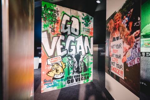 Ausstellung "#vegan" in Vevey