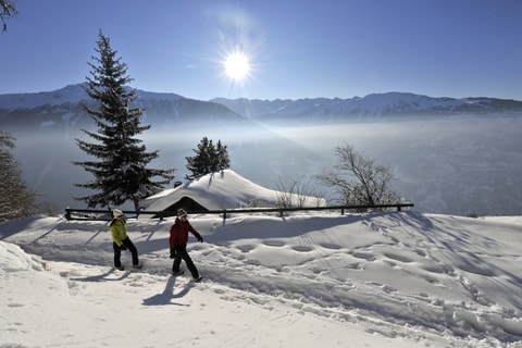Tag des Schneeschuhlaufens - Saint-Martin