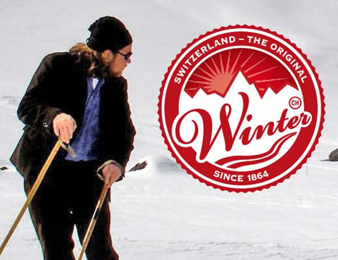 Hickory-Wedeln auf der Engstligenalp