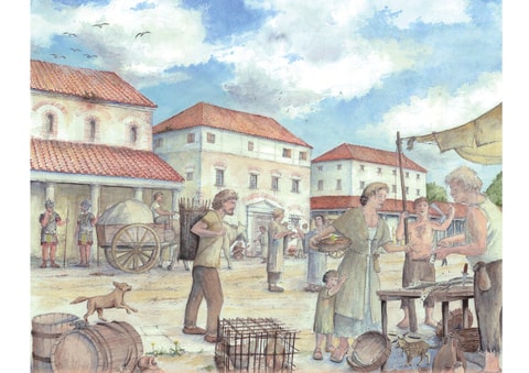 "Stadt, Land, Fluss –  Römer am Bodensee"