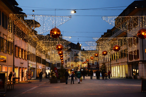 Olten: Altstadt im Advent
