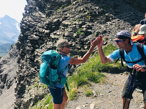 Geführte Wanderung auf der Via Alpina von Kandersteg na...