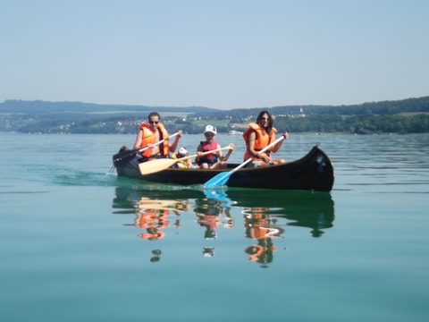 Kanufahrt auf dem Hallwilersee