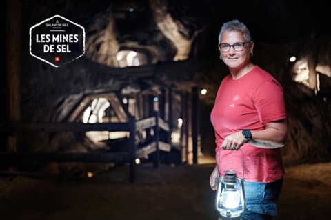 Laternenführung durch das Salzbergwerk von Bex