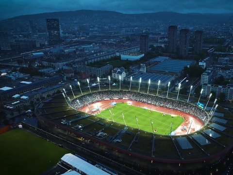 Weltklasse Zürich im Hauptbahnhof und Stadion Letzigrund