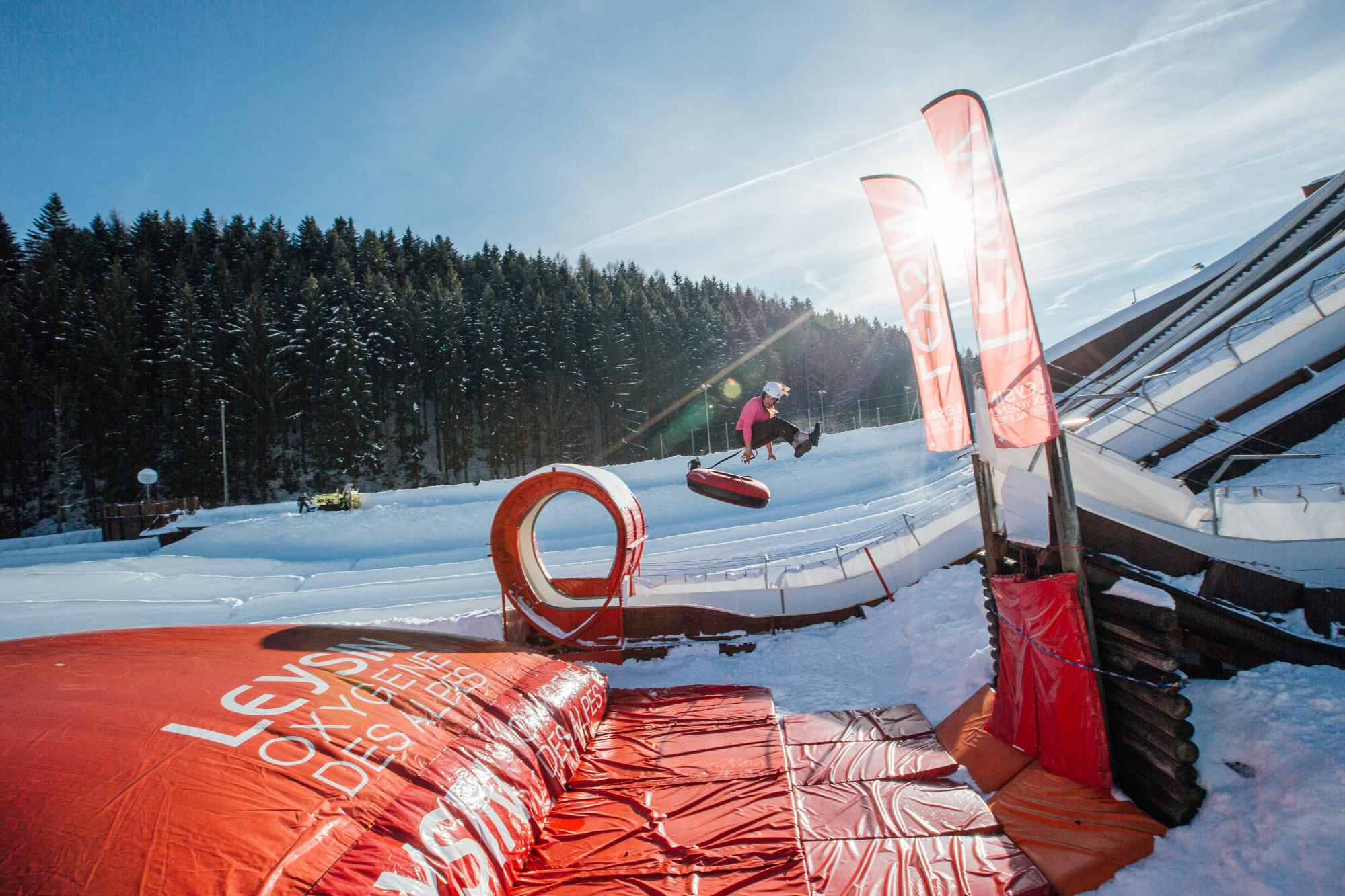 Tobogganing Park Leysin