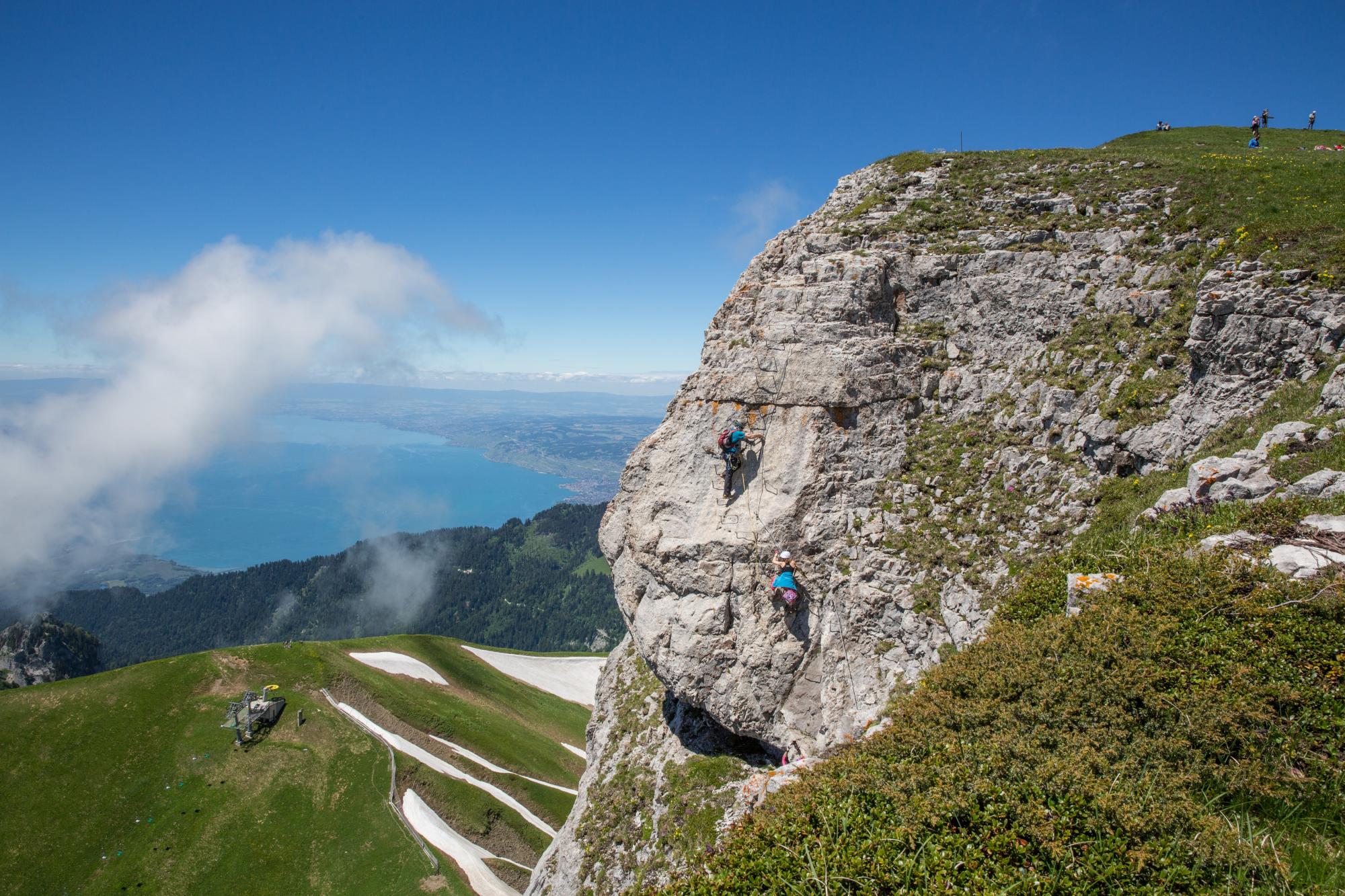 Via ferrata - Leysin