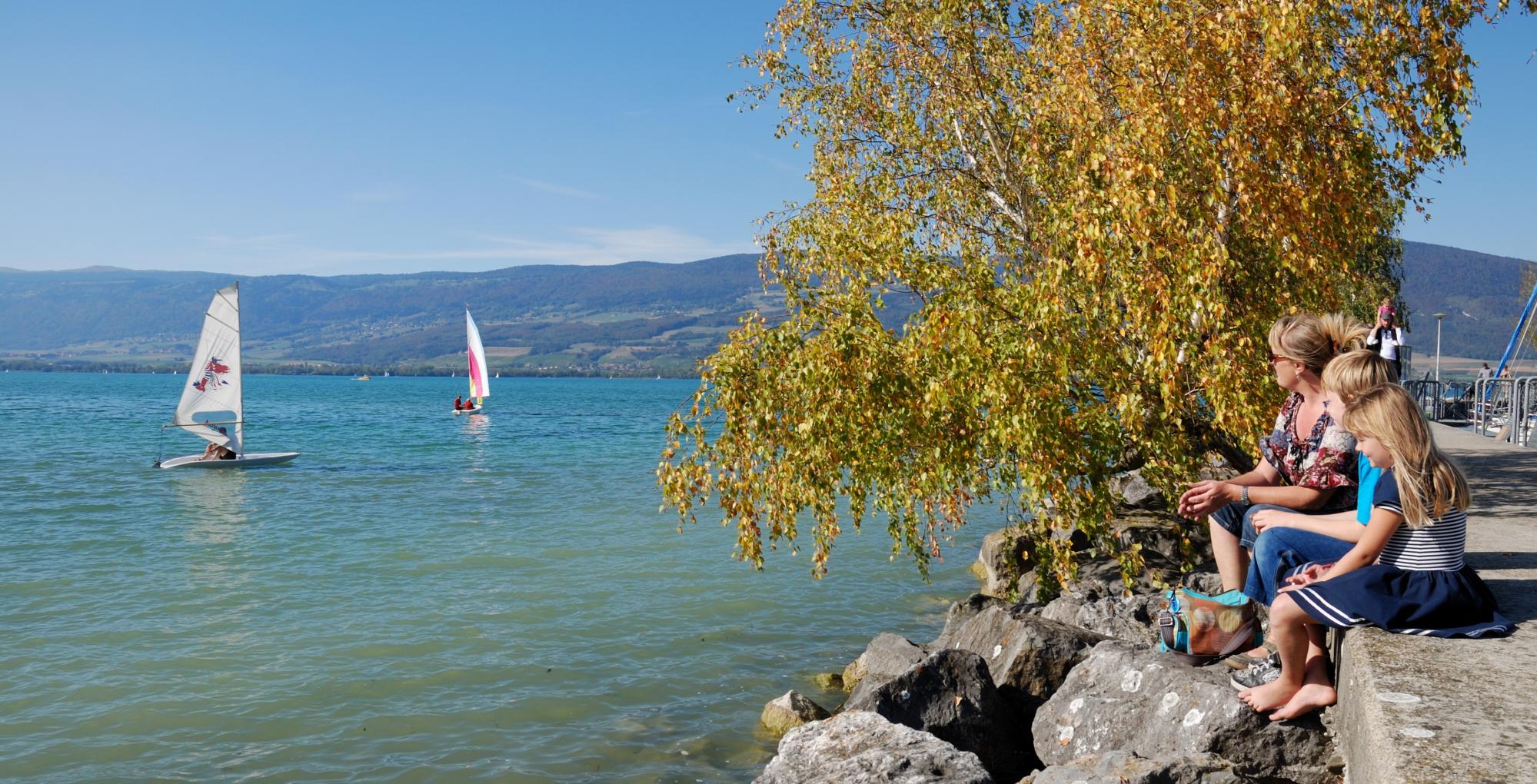 284 - Chemin des grèves du lac de Neuchâtel