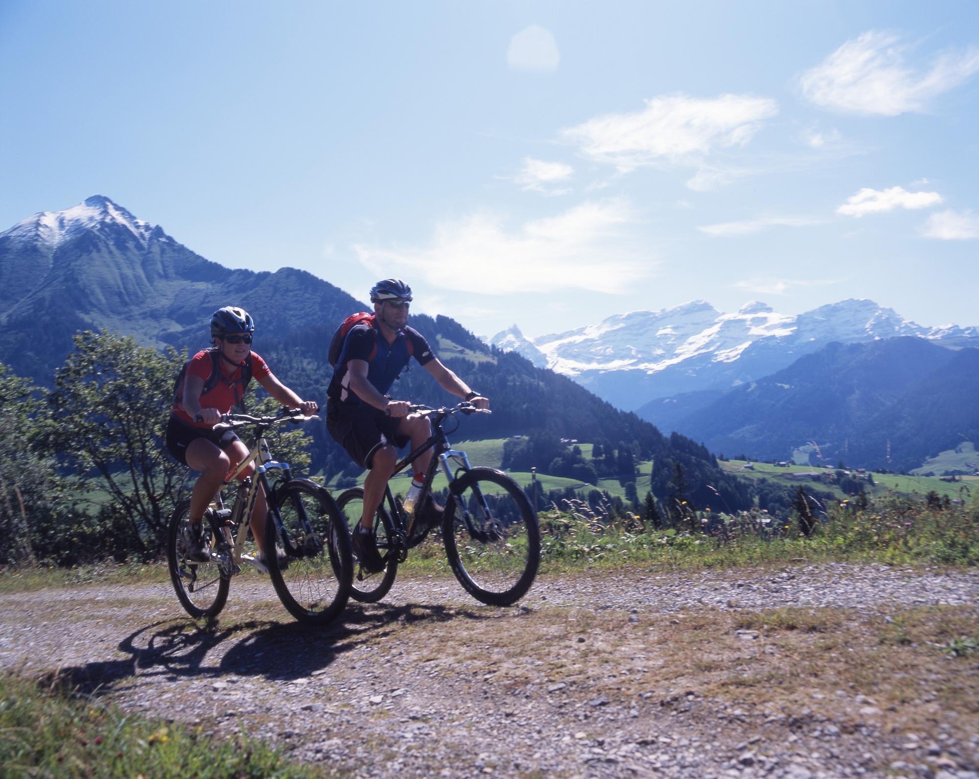 Mountainbike Strecke Les Mosses Bike 9 Aigle Leysin Les Mosses