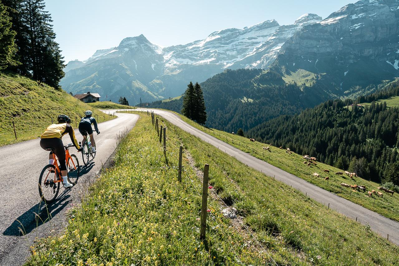 Les cols classiques des Alpes Vaudoises à vélo