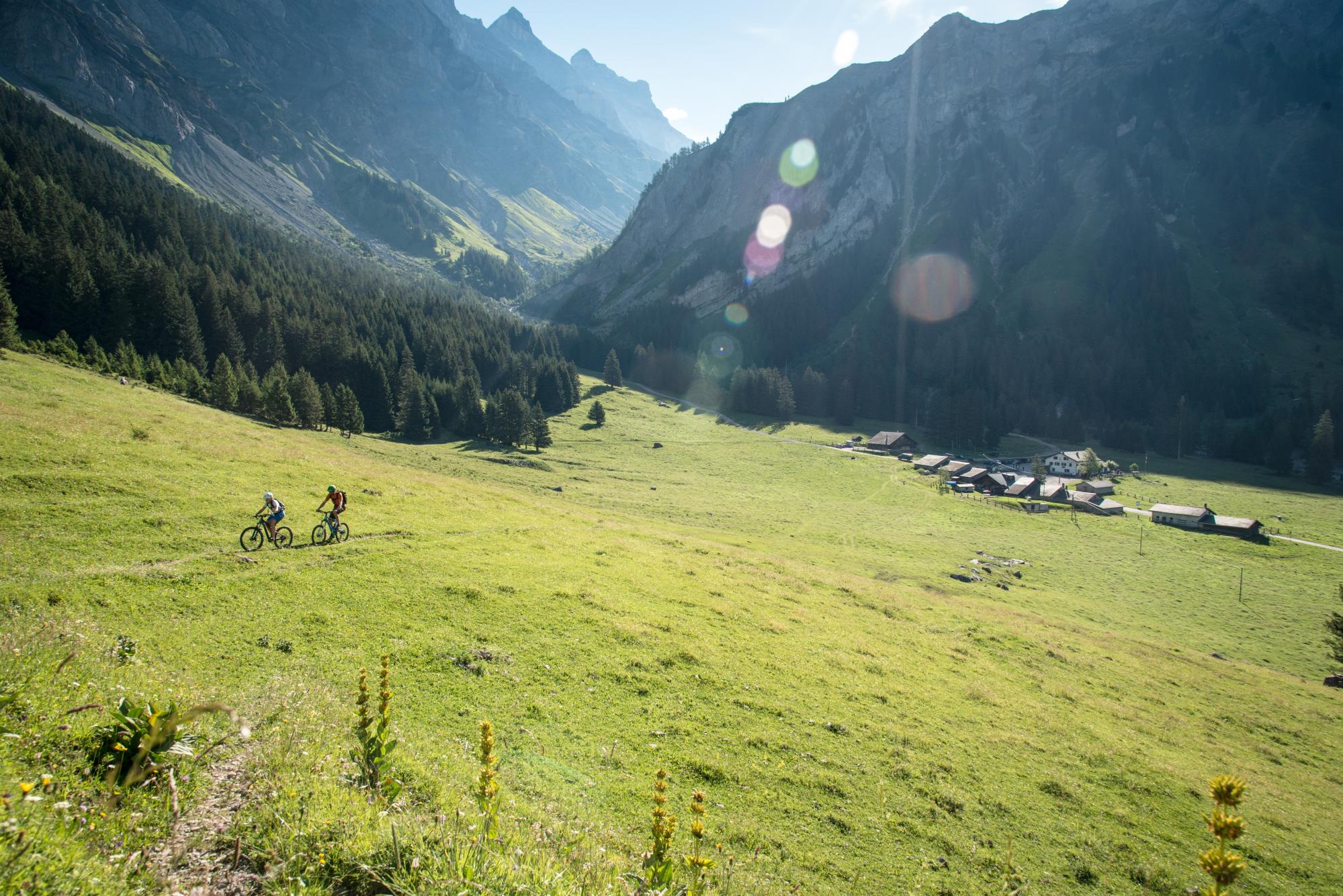 Vélo & VTT en Gruyère  Des paysages à couper le souffle