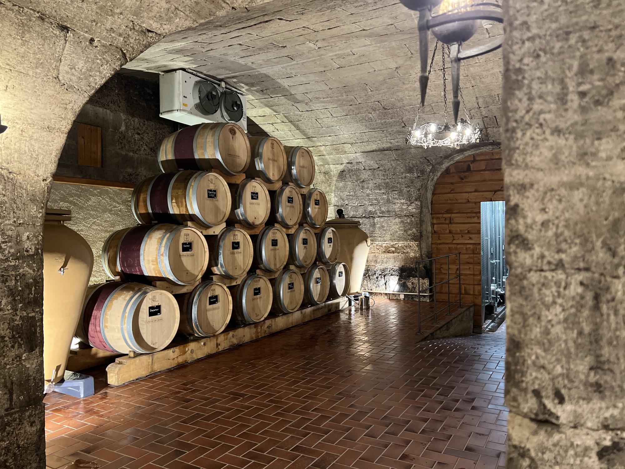 chai a barriques chateau de crans 2025 1