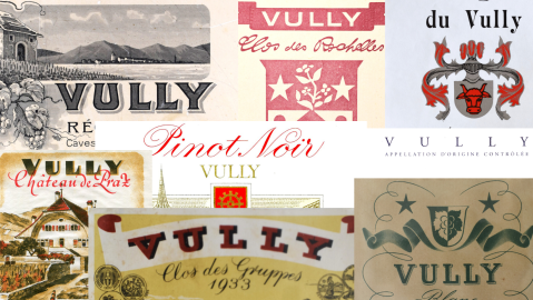 Etiquettes de vin du Vully