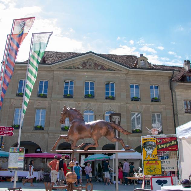 Seconhand and antiquities market in Avenches