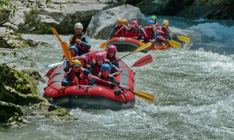 Rafting with Rivières & Aventures - summer - Château-d'Œx - Pays-d'Enhaut Region