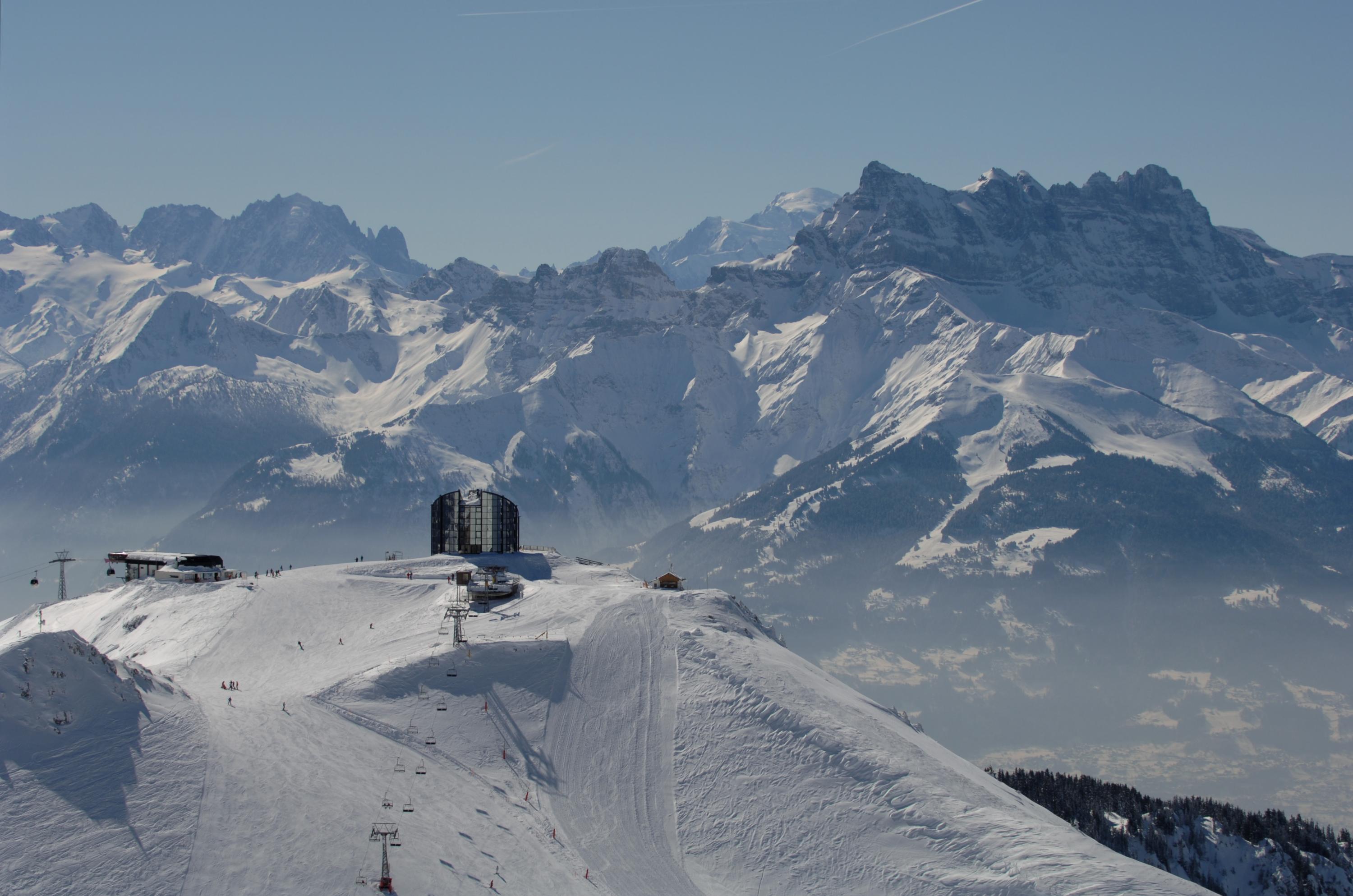Les domaines skiables des Alpes Vaudoises