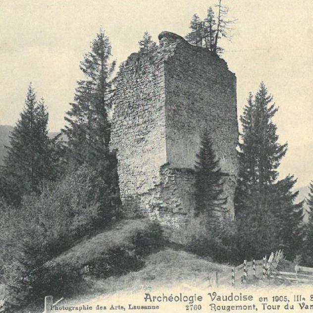 Les ruines du Vanel