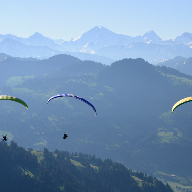Paragliding Rougemont-Gstaad